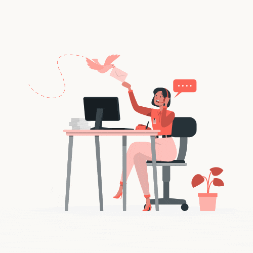 Contact illustration